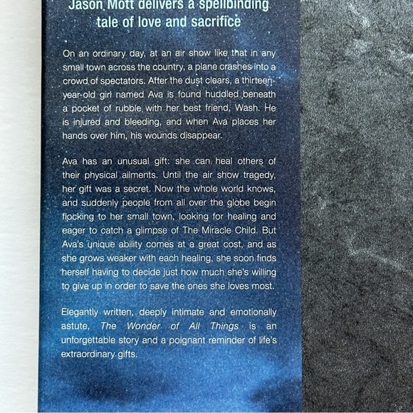 The Wonder of All Things by Jason Mott | Literary Fiction | Hardcover Book - Picture 4 of 10
